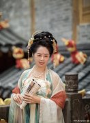 汉服唐装中老年模特