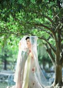 汉服唐装中老年模特