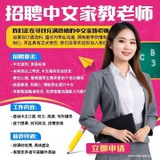 聘中文家教
