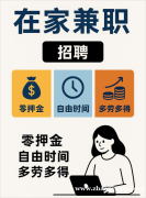招居家兼职人员（时间灵活 / 日结）